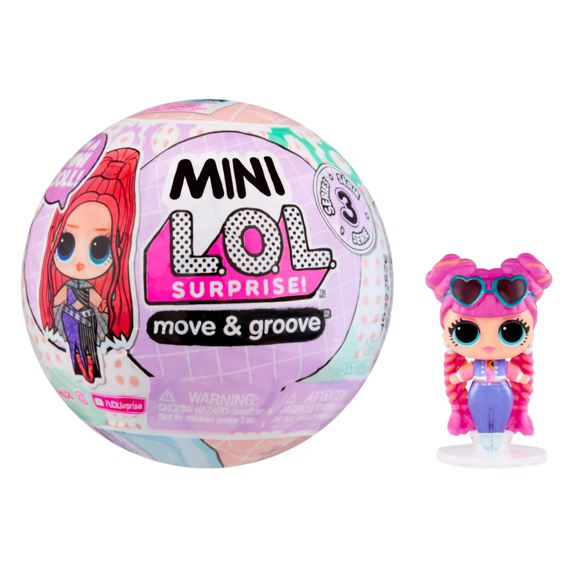 L.O.L. Surprise Mini S3 Move & Groove Blind Ball