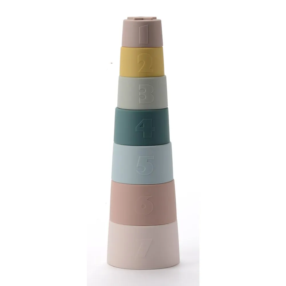 Loulou Lollipop Silicone Stacking Cups
