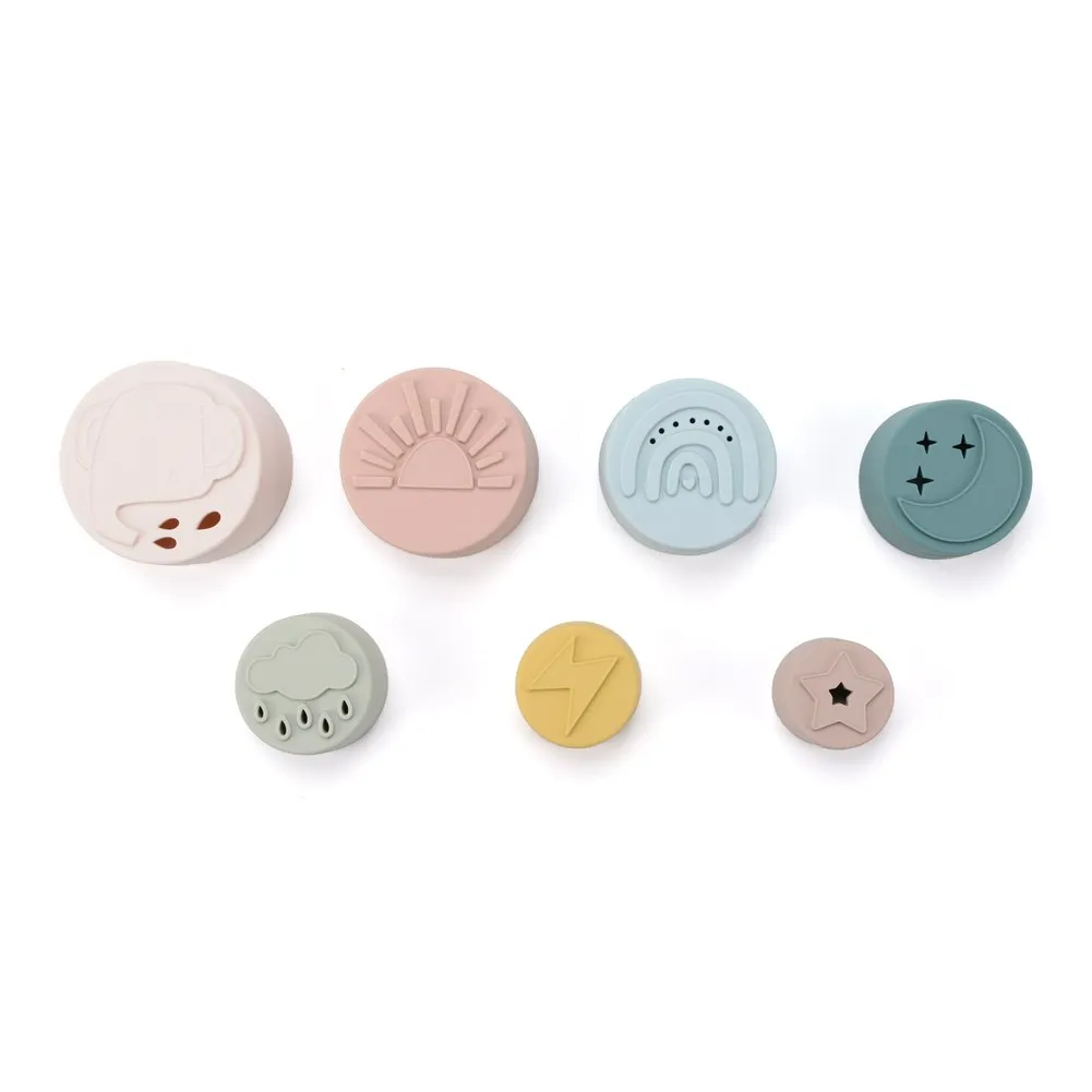 Loulou Lollipop Silicone Stacking Cups