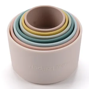 Loulou Lollipop Silicone Stacking Cups