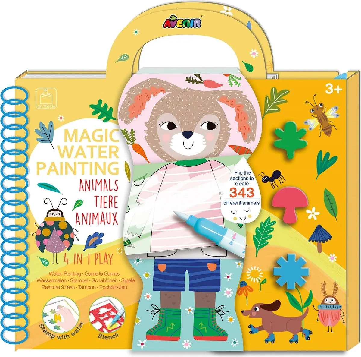 Magic Water Painting â€“ Animals