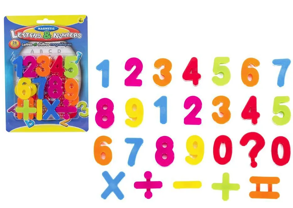 Magnetic Numbers 26 Pieces