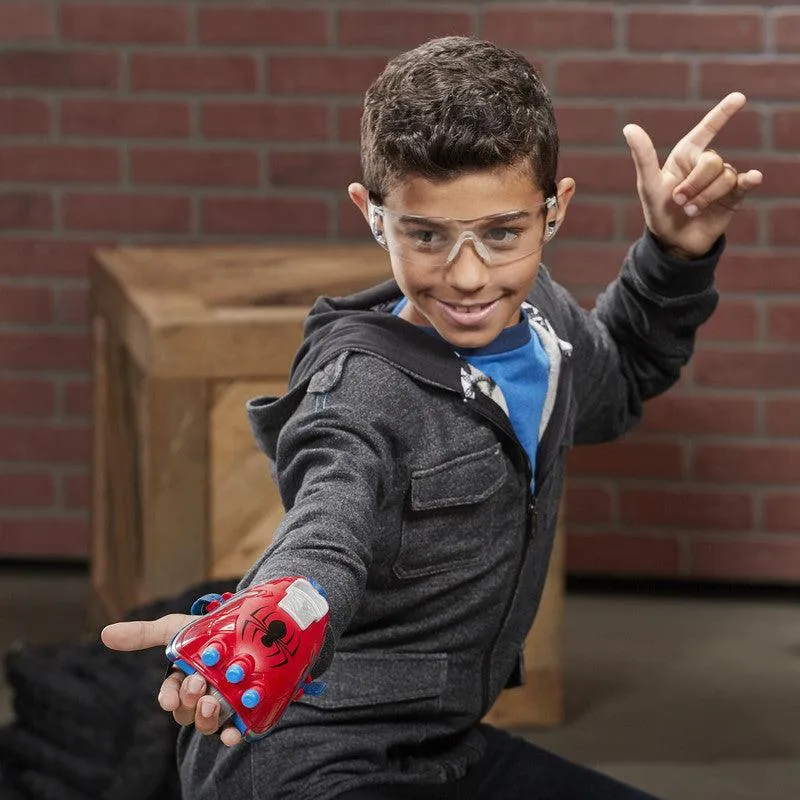 Marvel NERF Power Moves Spider-Man Web Blast Web Shooter NERF Dart-Launching Toy for Kids Roleplay