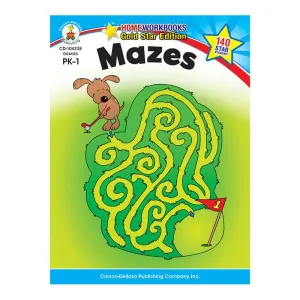 MAZES HOME WORKBOOK GR PK-1