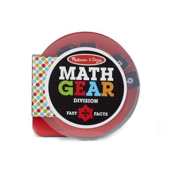 Melissa & Doug Math Gears - Division (Pre-Order)