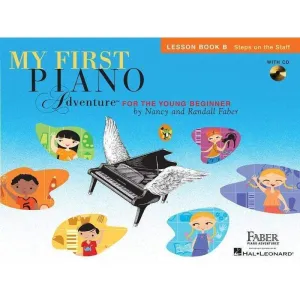 My First Piano Adventure Lesson Bk B Book with CD
