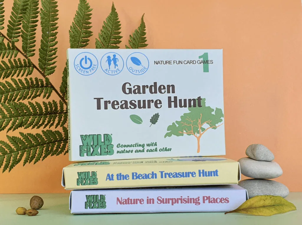 Nature in surprising places card game