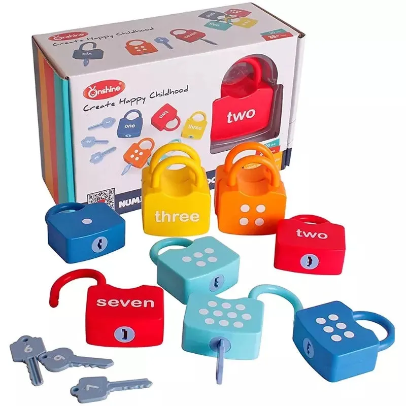 Onshine Number locks & Alphabet locks - Fine Motor Skills Toys