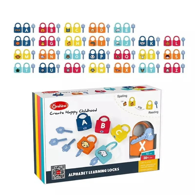 Onshine Number locks & Alphabet locks - Fine Motor Skills Toys