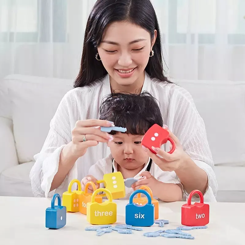 Onshine Number locks & Alphabet locks - Fine Motor Skills Toys
