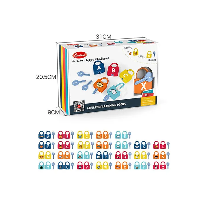 Onshine Number locks & Alphabet locks - Fine Motor Skills Toys
