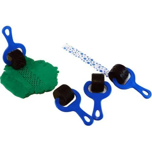 Paint and Dough Explorers Set 1: 4 Rollers