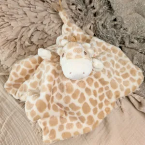 Personalised Gigi Giraffe' Finger Puppet Comforter Blankie