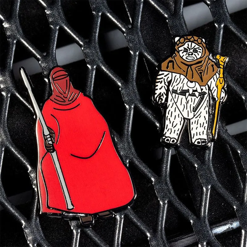 Pin Kings Star Wars Enamel Pin Badge Set 1.28 – Emperor’s Royal Guard and Chief Chirpa
