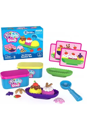Playroom Sand Ice Cream Sundae Kit