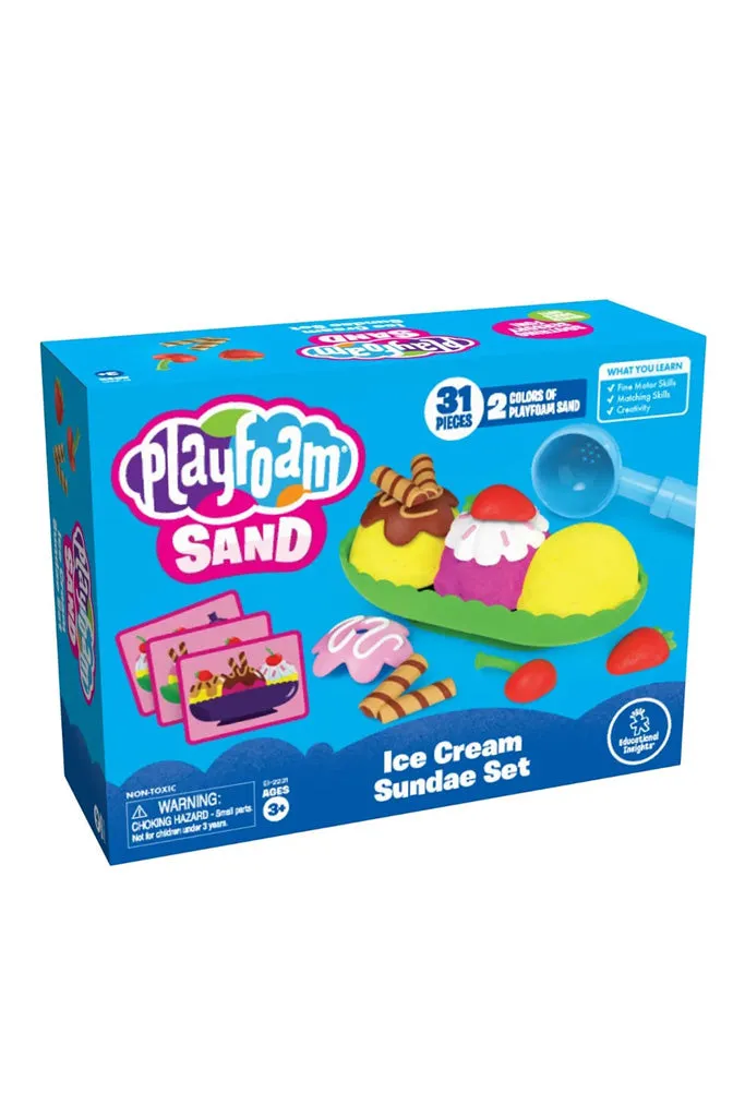 Playroom Sand Ice Cream Sundae Kit