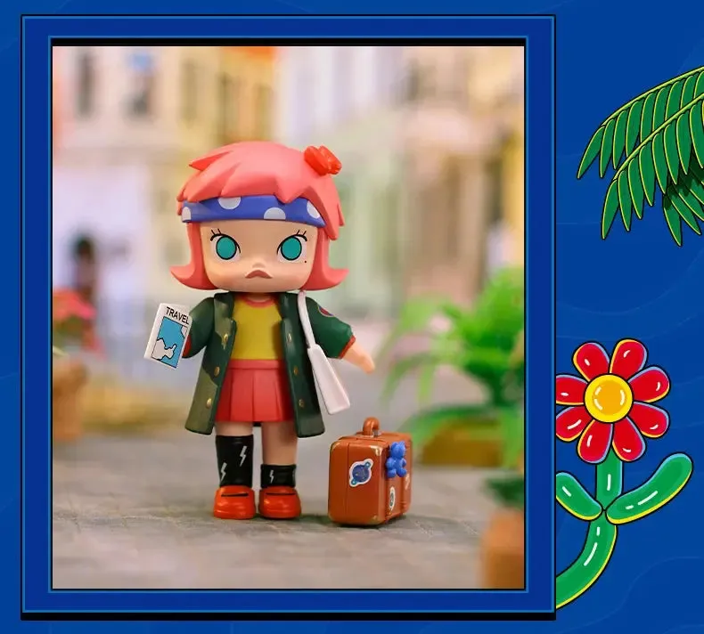 POP MART MOLLY Imaginary Wandering Series Blind Box Toys | Mystery Box | Action Figure Model | Surpresa | Birthday Gift