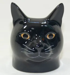 Quail Ceramics: Face Egg Cup: Cat - Lucky