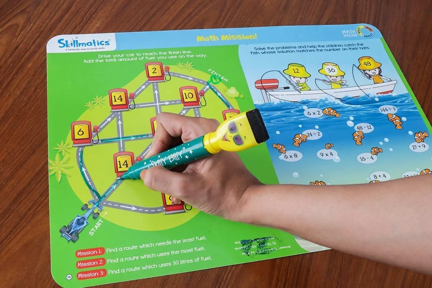 Skillmatics Math Master Educational Games for Kids (6-9)