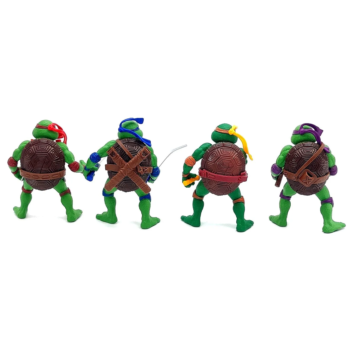 Teenage Mutant Ninja Turtles Mike Raph Leo Don Set of 4 Action Figure| 10 cms |