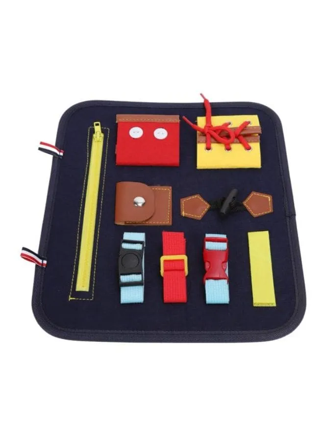 Toddler Busy Board Basic Skills Learning Activity Board Educational Learning Toys for Children