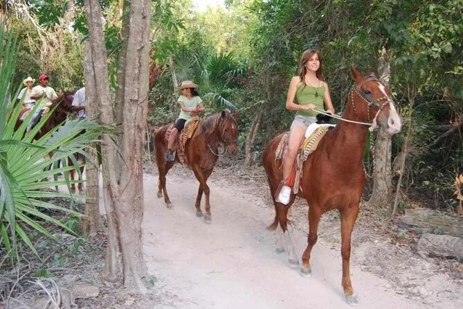 Tulum Jungle Adventure: Horseback Cenote Exploration