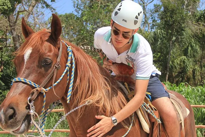 Tulum Jungle Adventure: Horseback Cenote Exploration
