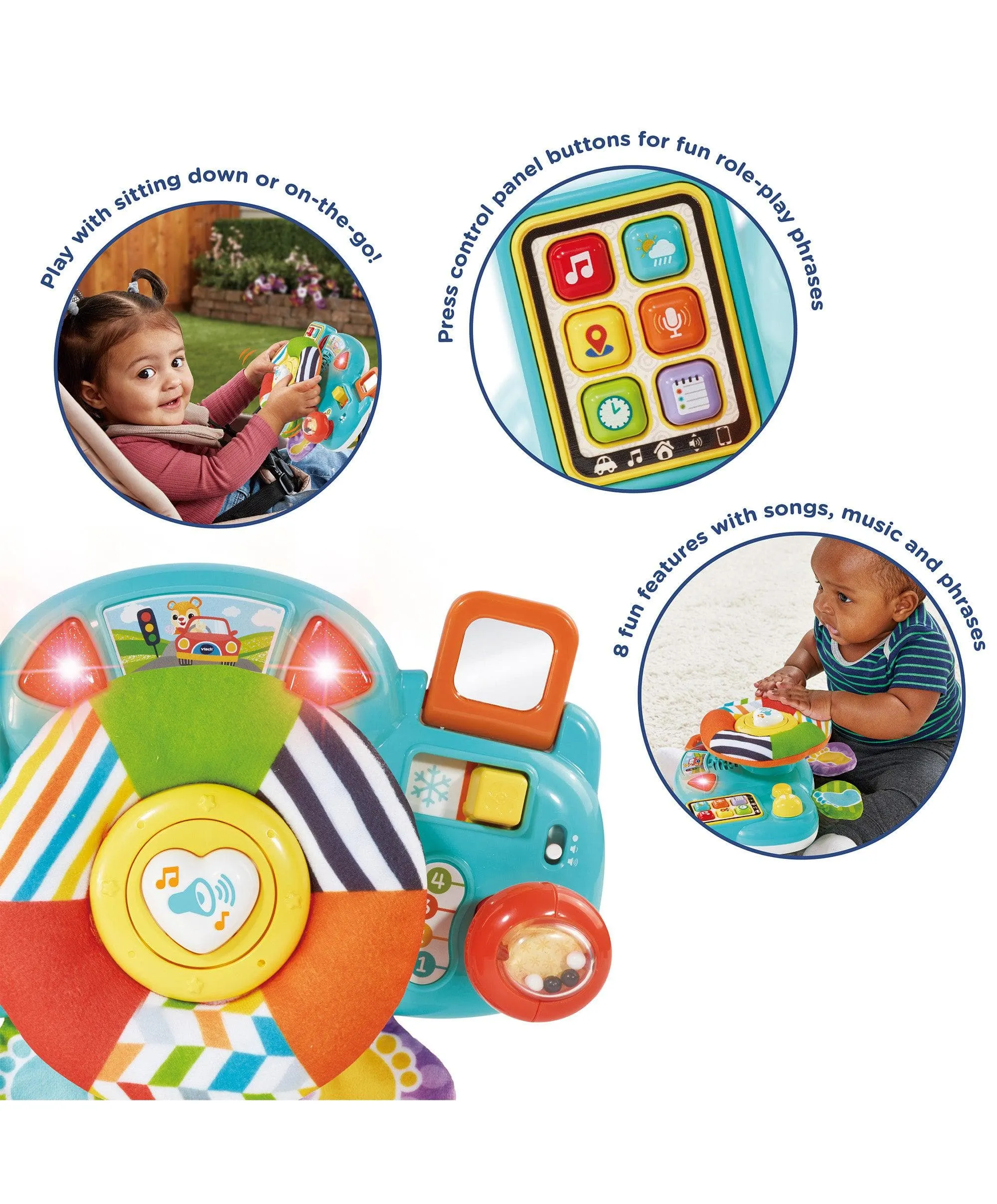 VTech Beep Beep Baby Driver Toy