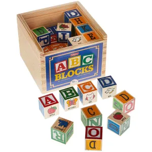 Wooden ABC Blocks (19mo )