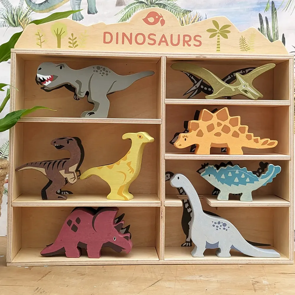Wooden Dinosaurs Parasaurolophus