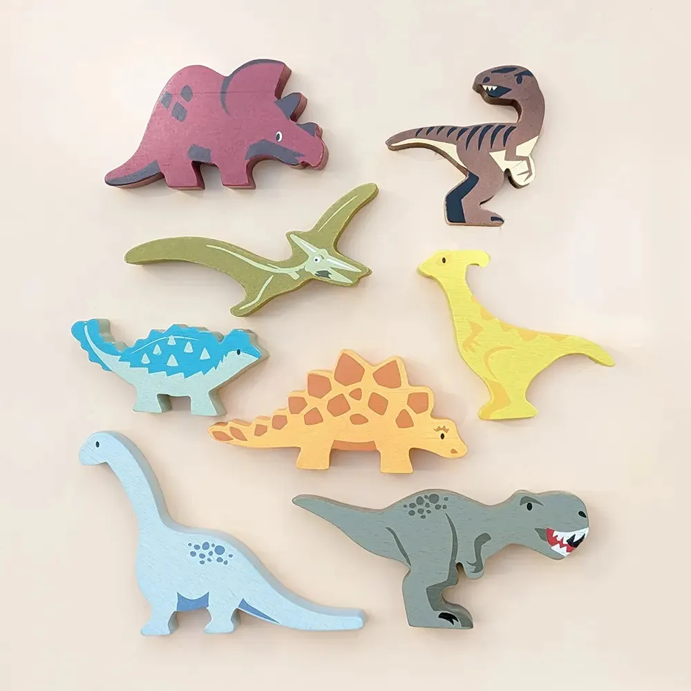 Wooden Dinosaurs Parasaurolophus