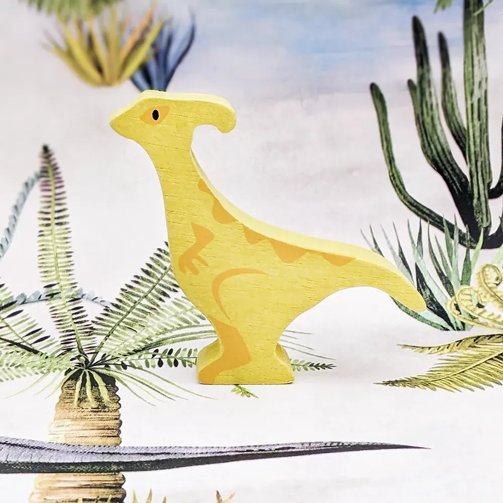 Wooden Dinosaurs Parasaurolophus